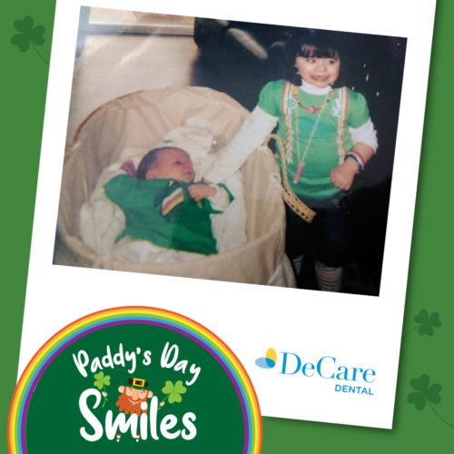 paddys day smiles ashleigh and james