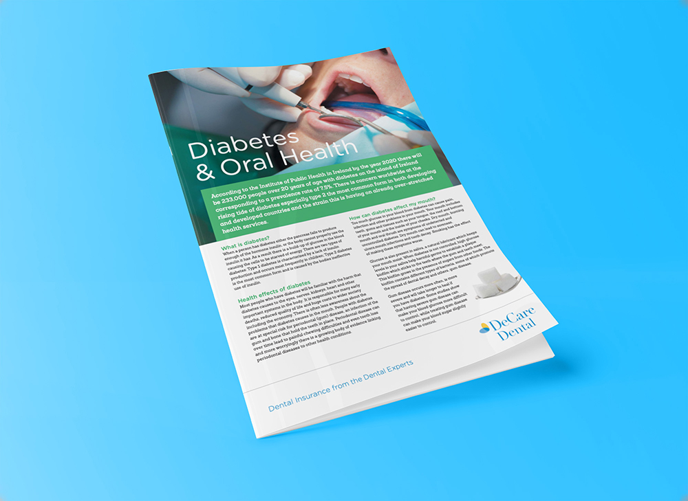 diabetes and oral health brochure